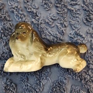 Ceramic Poodle Figurine